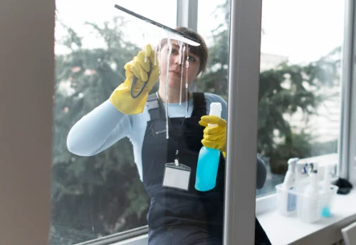 Nettoyage de vitres intérieures et extérieures à Saint-Brice